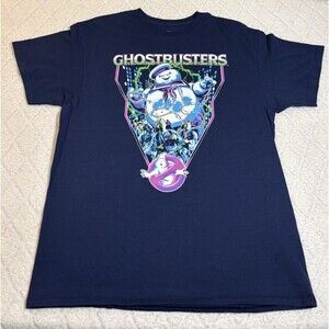 Ghost Busters Stay Puft Marshmallow Man Graphic Shirt Size Large